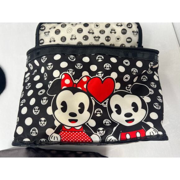 Disney Minnie Mouse Ears Headband & Cosmetic Bag Lot – Official Disney - Picture 2 of 13